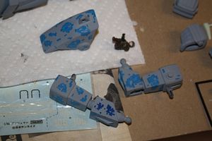 Lots of tape...